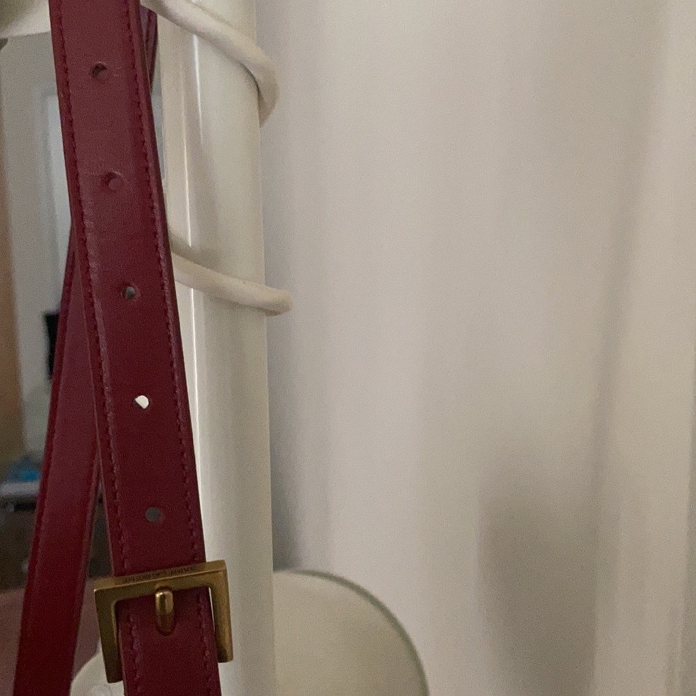 YSL Solferino Medium Shoulder Bag Opyum Red - Picture 11 of 16